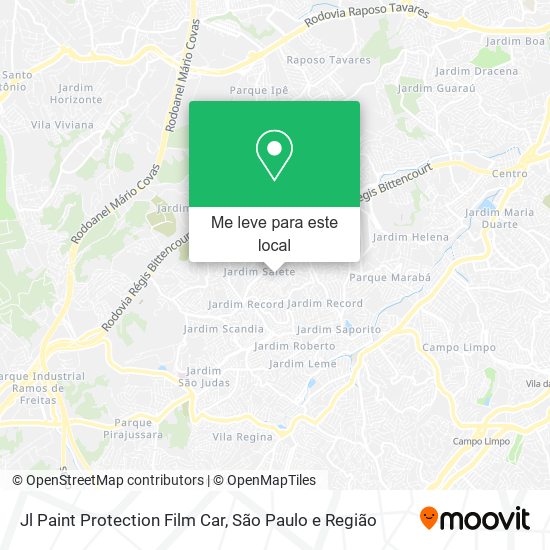 Jl Paint Protection Film Car mapa