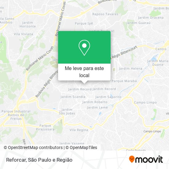 Reforcar mapa