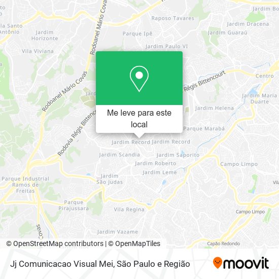 Jj Comunicacao Visual Mei mapa