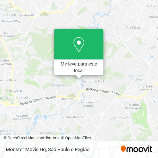 Monster Movie Hq mapa