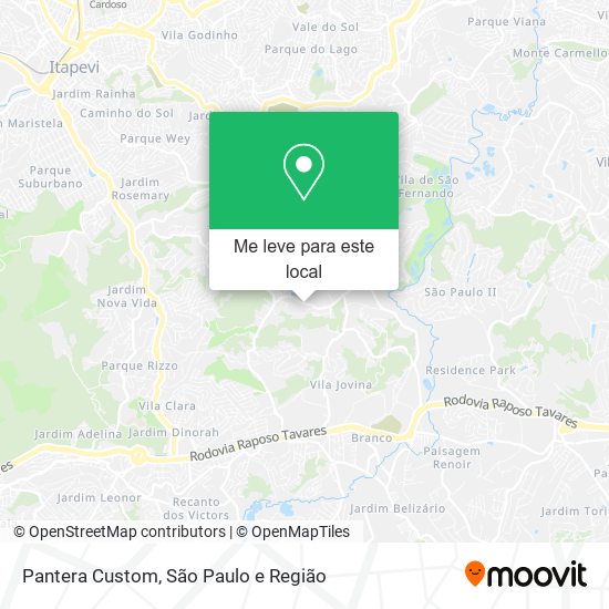 Pantera Custom mapa