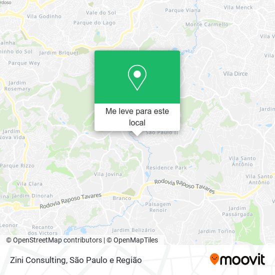 Zini Consulting mapa