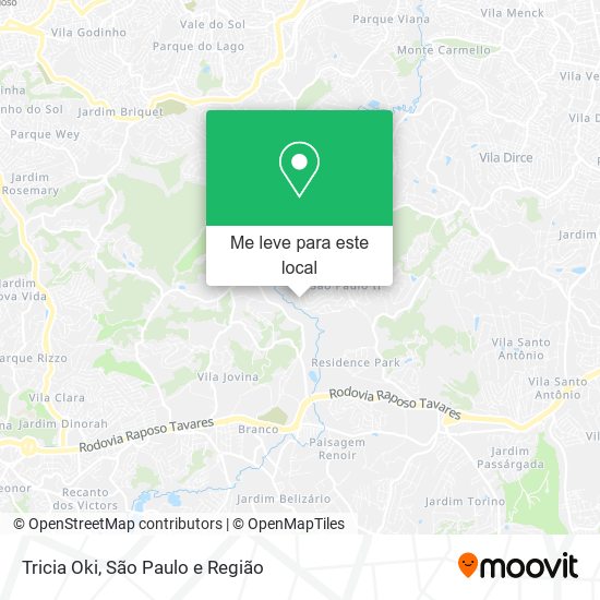 Tricia Oki mapa
