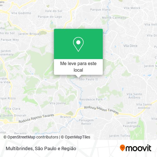 Multibrindes mapa