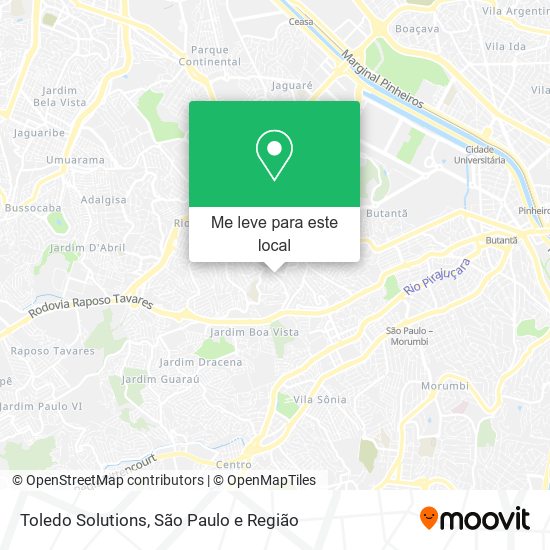 Toledo Solutions mapa