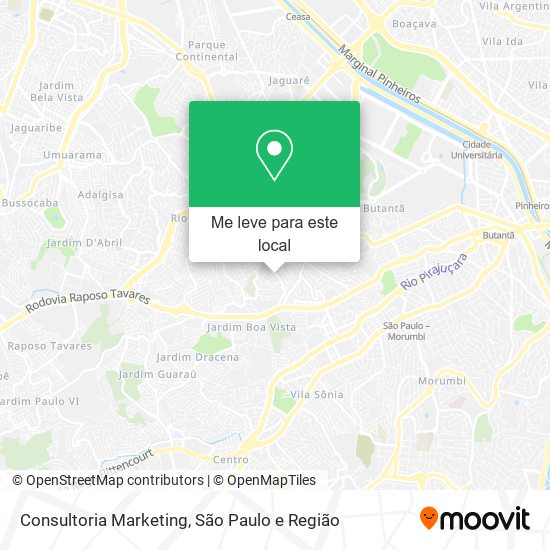 Consultoria Marketing mapa