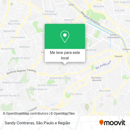 Sandy Contreras mapa