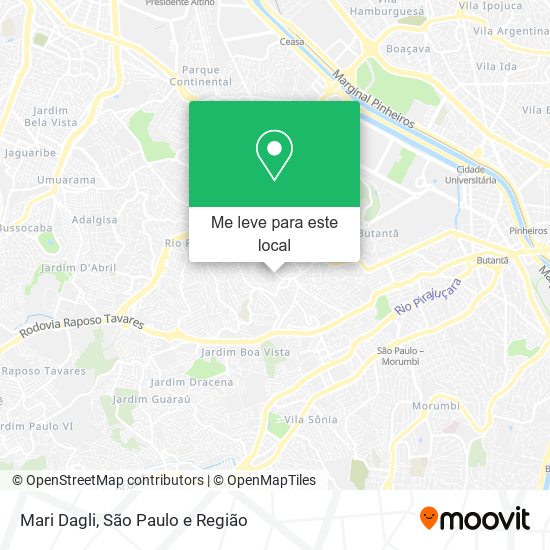 Mari Dagli mapa
