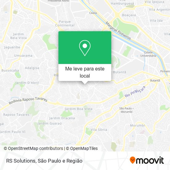 RS Solutions mapa