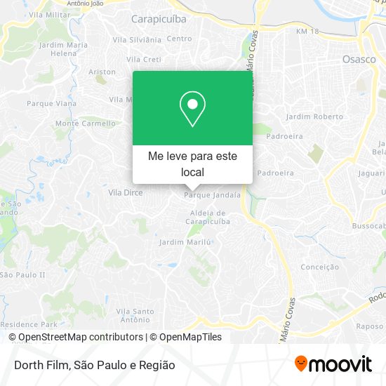 Dorth Film mapa