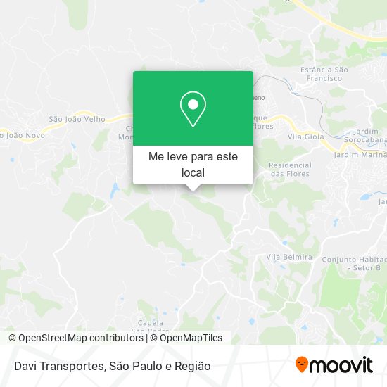 Davi Transportes mapa