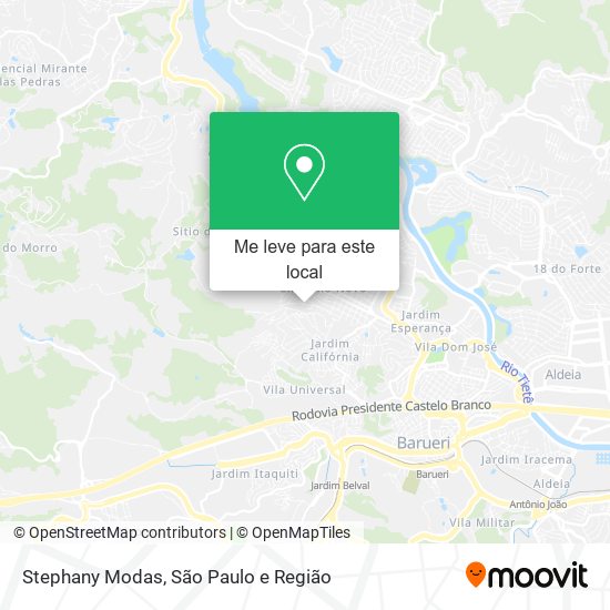 Stephany Modas mapa