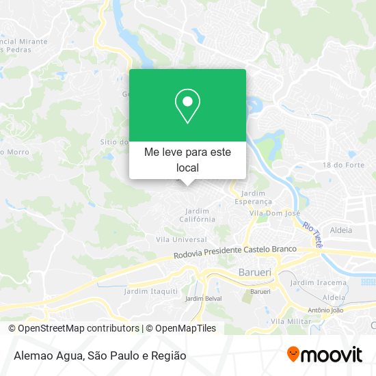 Alemao Agua mapa