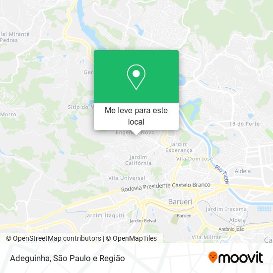 Adeguinha mapa