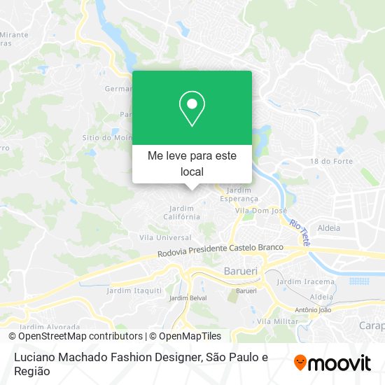 Luciano Machado Fashion Designer mapa