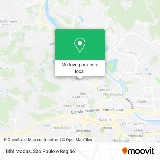 Bibi Modas mapa