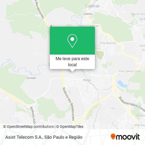 Asist Telecom S.A. mapa
