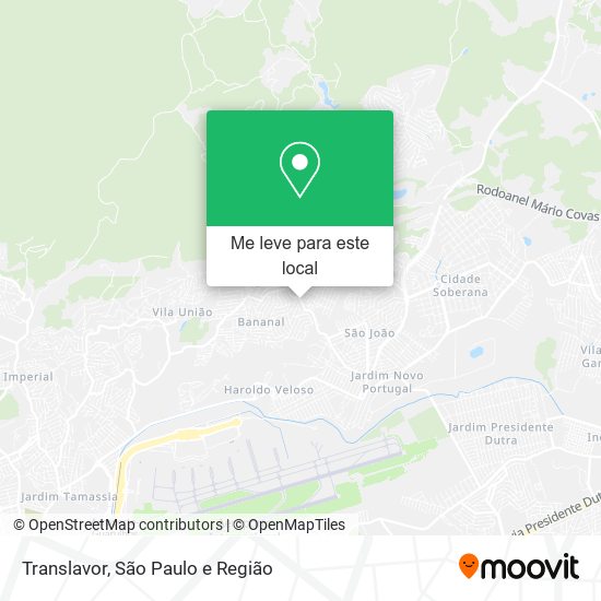 Translavor mapa