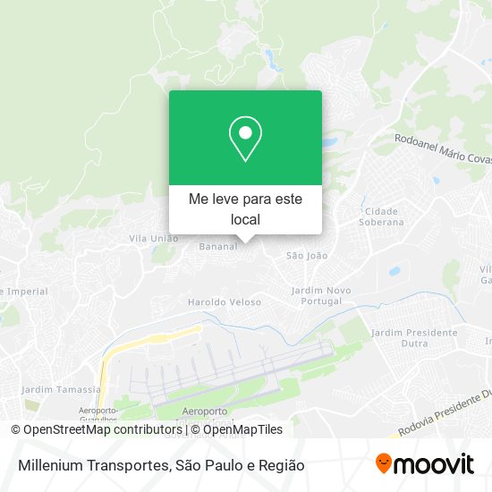 Millenium Transportes mapa