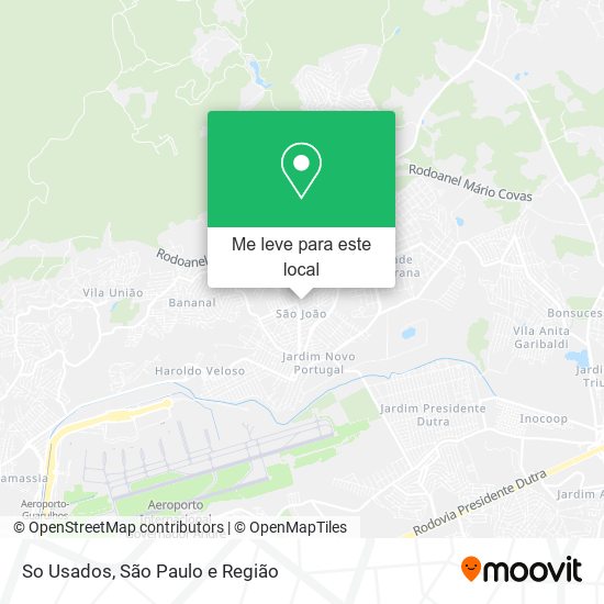 So Usados mapa