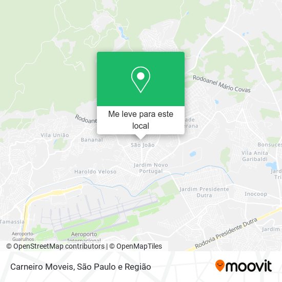 Carneiro Moveis mapa