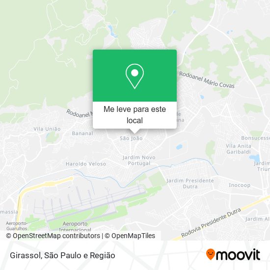 Girassol mapa