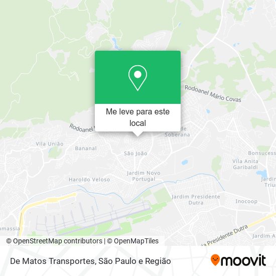 De Matos Transportes mapa