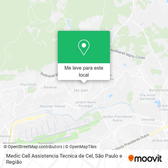 Medic Cell Assistencia Tecnica de Cel mapa
