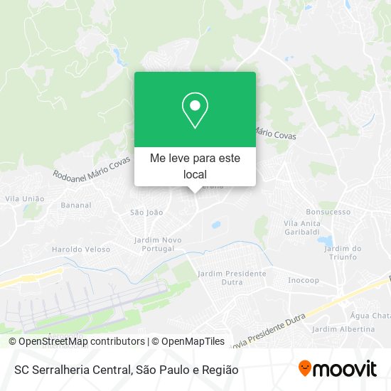 SC Serralheria Central mapa