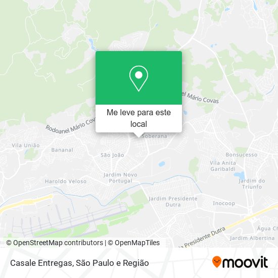 Casale Entregas mapa