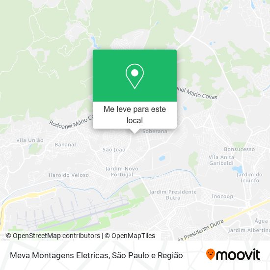 Meva Montagens Eletricas mapa