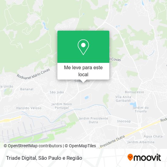 Triade Digital mapa