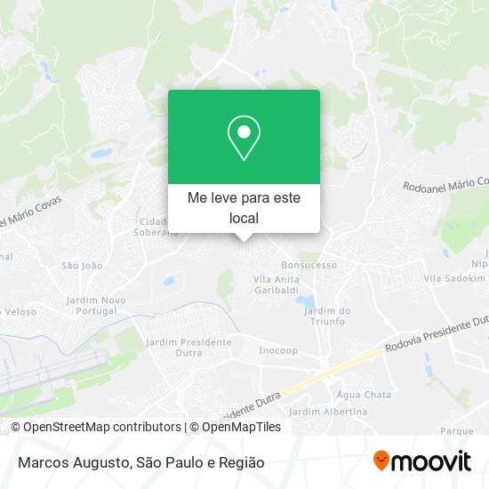 Marcos Augusto mapa