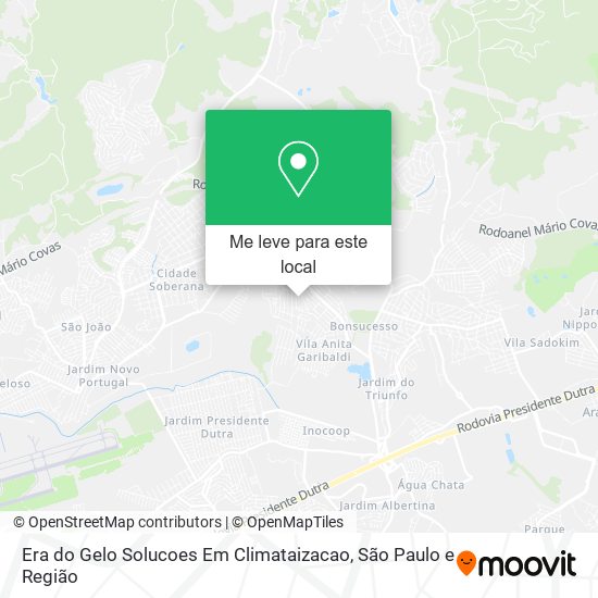 Era do Gelo Solucoes Em Climataizacao mapa