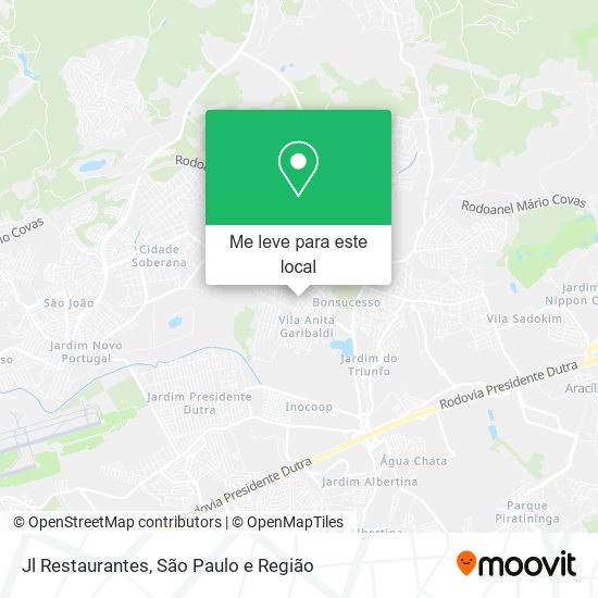 Jl Restaurantes mapa