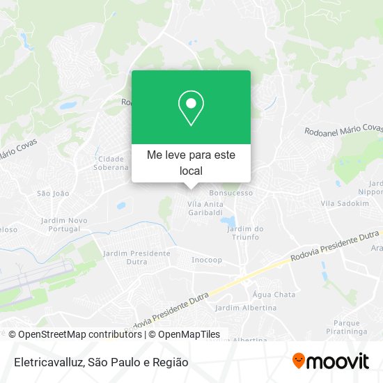 Eletricavalluz mapa