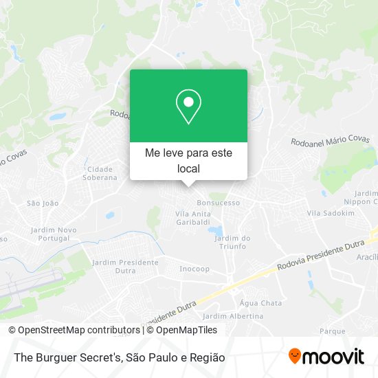 The Burguer Secret's mapa