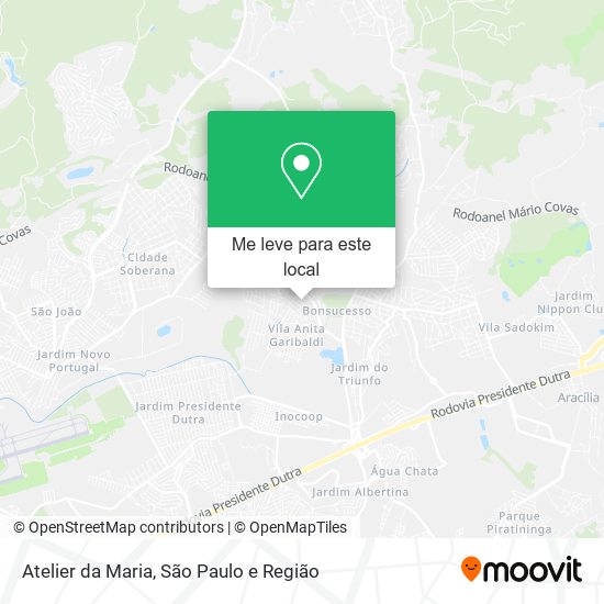 Atelier da Maria mapa