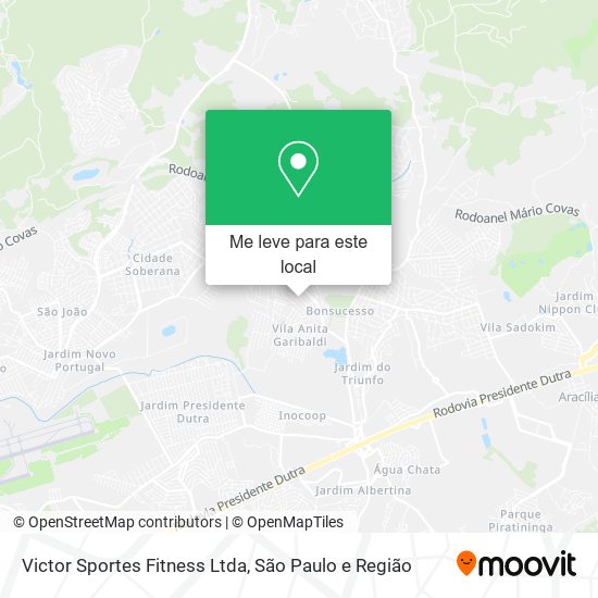 Victor Sportes Fitness Ltda mapa