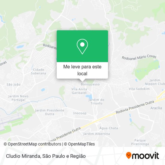 Cludio Miranda mapa
