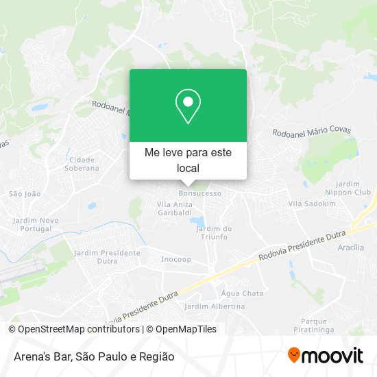 Arena's Bar mapa