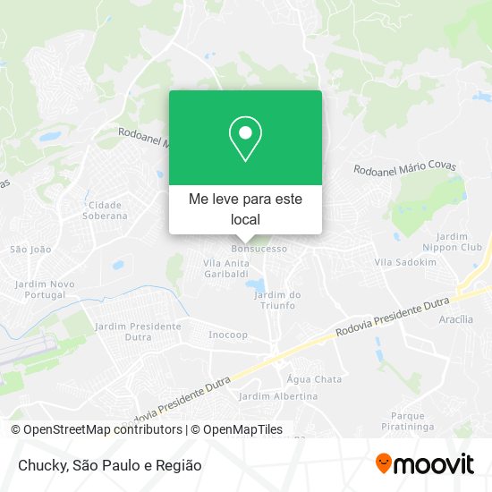 Chucky mapa