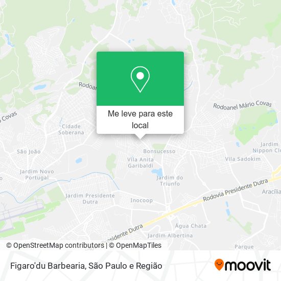 Figaro'du Barbearia mapa