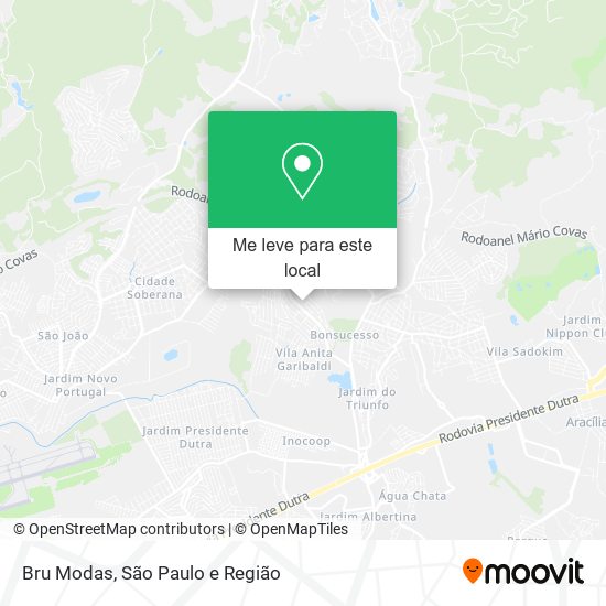 Bru Modas mapa