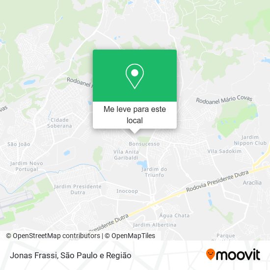 Jonas Frassi mapa