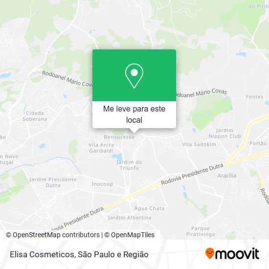 Elisa Cosmeticos mapa