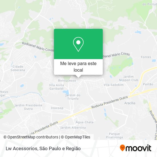 Lw Acessorios mapa
