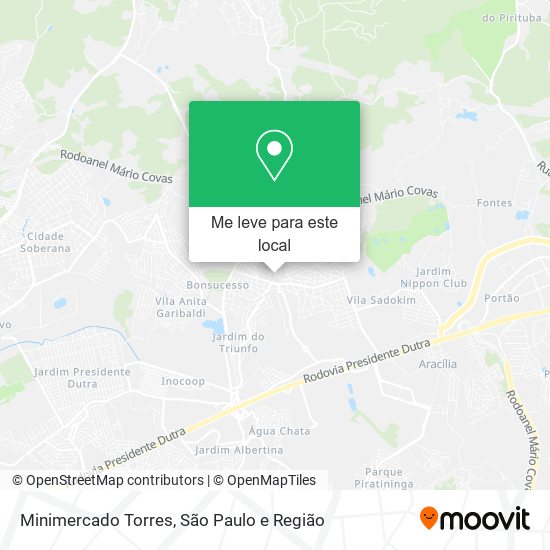 Minimercado Torres mapa