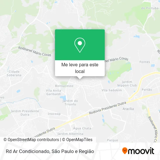 Rd Ar Condicionado mapa