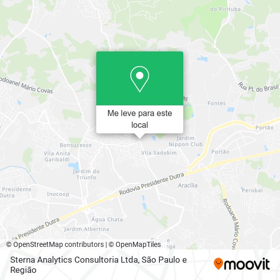 Sterna Analytics Consultoria Ltda mapa